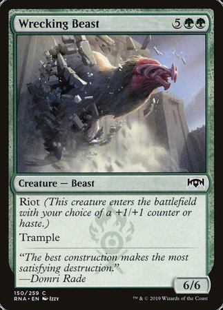 Wrecking Beast [Ravnica Allegiance] | Sanctuary Gaming