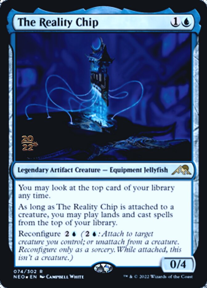 The Reality Chip [Kamigawa: Neon Dynasty Prerelease Promos] | Sanctuary Gaming