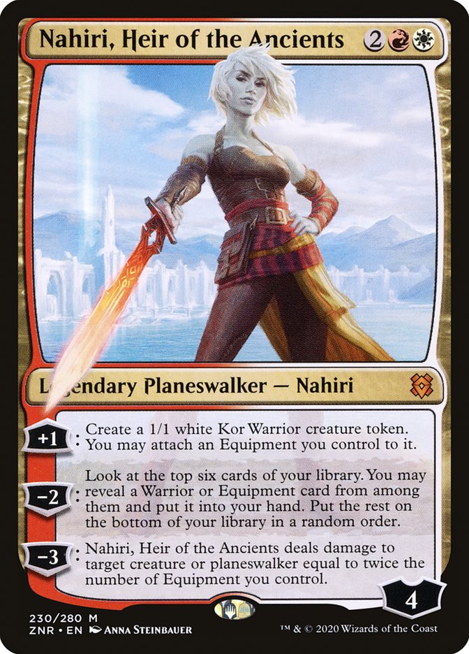 Nahiri, Heir of the Ancients [Zendikar Rising] | Sanctuary Gaming