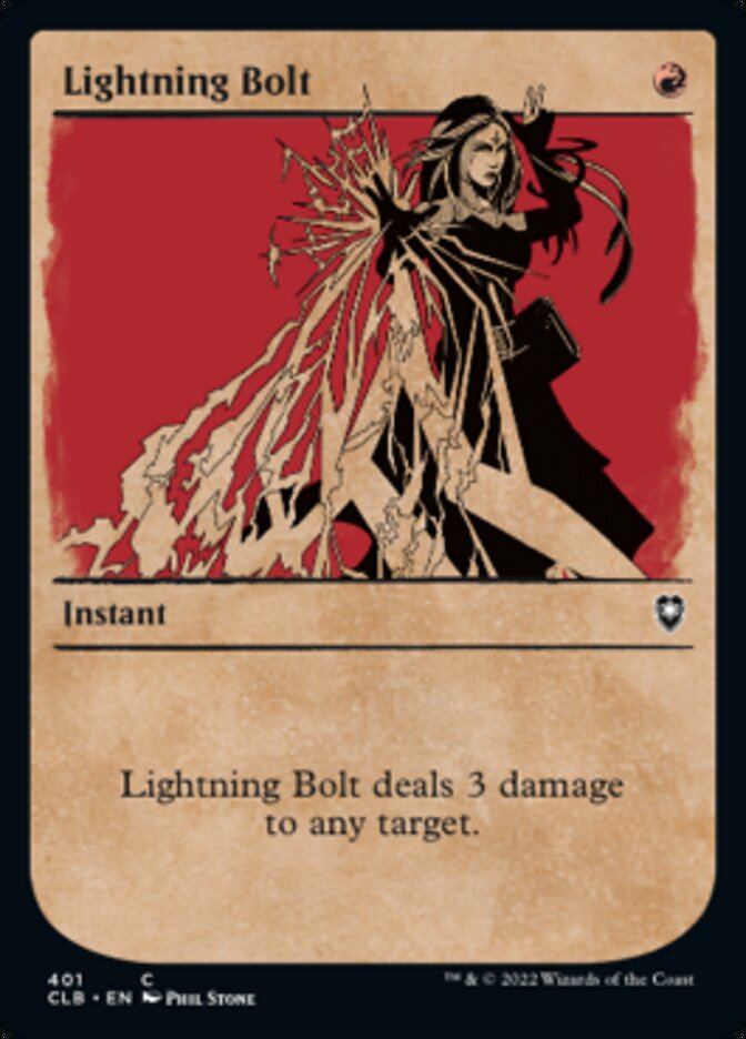 Lightning Bolt (Showcase) [Commander Legends: Battle for Baldur's Gate] | Sanctuary Gaming