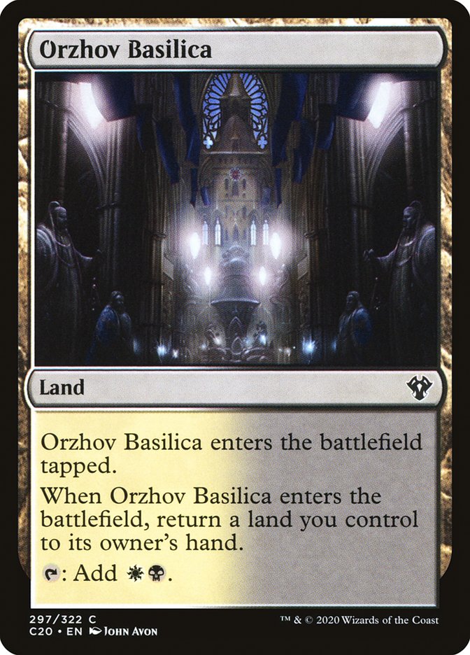 Orzhov Basilica [Commander 2020] | Sanctuary Gaming