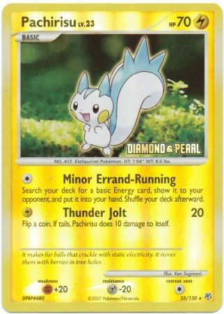 Pachirisu (35/130) [Burger King Promos: 2008 Collection] | Sanctuary Gaming