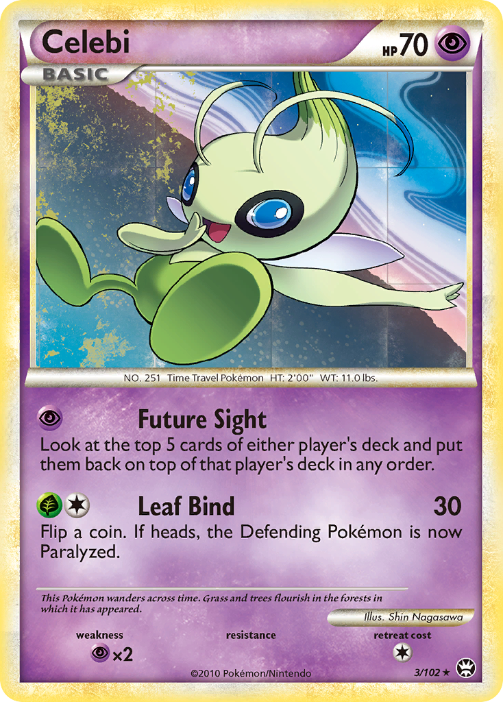 Celebi (3/102) [HeartGold & SoulSilver: Triumphant] | Sanctuary Gaming