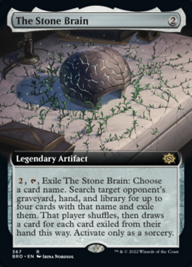 The Stone Brain (Extended Art) [The Brothers' War] | Sanctuary Gaming