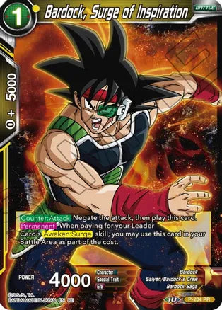 Bardock, Surge of Inspiration [P-204] | Sanctuary Gaming