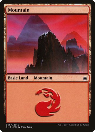 Mountain (305) [Commander Anthology] | Sanctuary Gaming