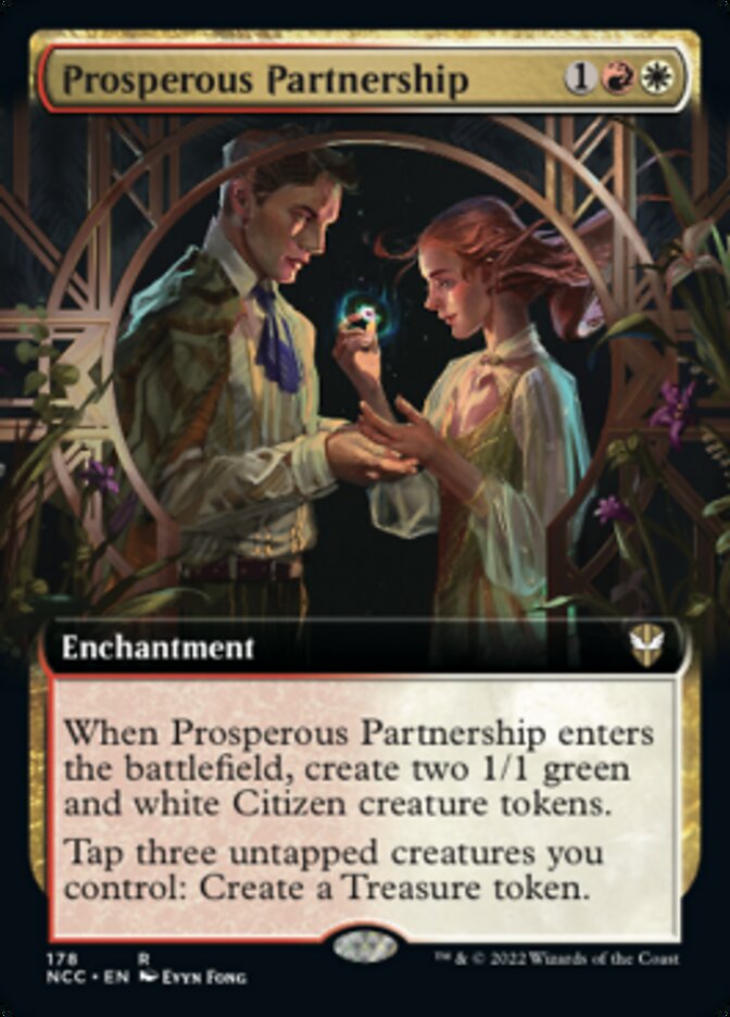 Prosperous Partnership (Extended Art) [Streets of New Capenna Commander] | Sanctuary Gaming