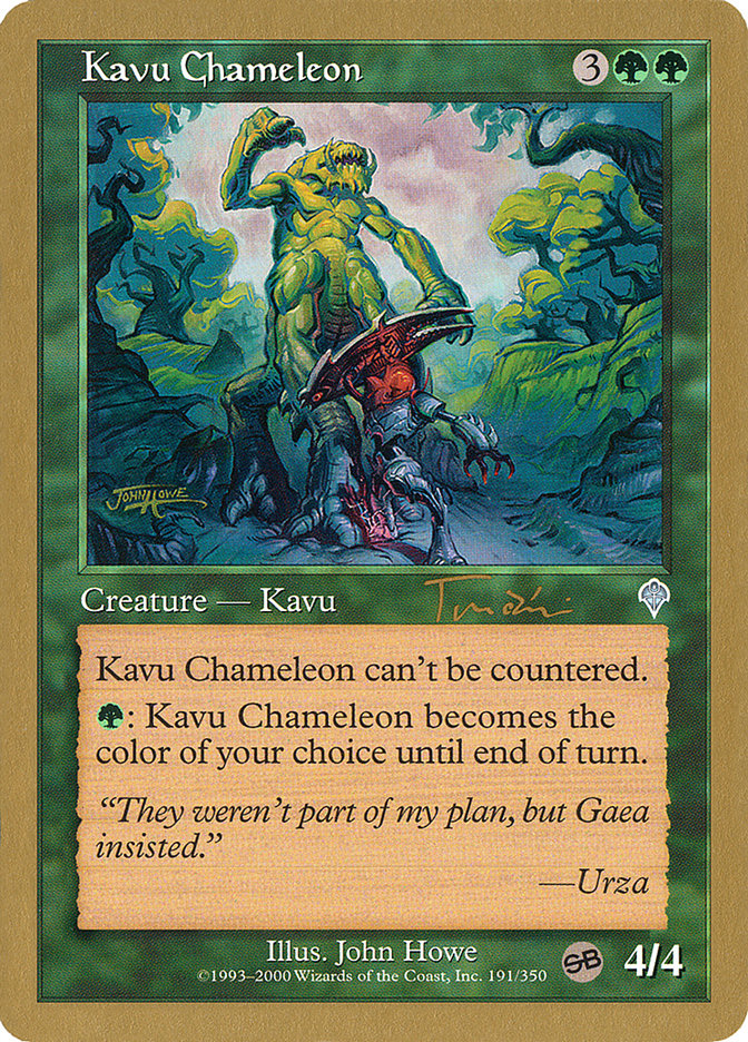 Kavu Chameleon (Jan Tomcani) (SB) [World Championship Decks 2001] | Sanctuary Gaming