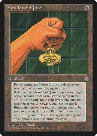 Amulet of Quoz [Ice Age] | Sanctuary Gaming