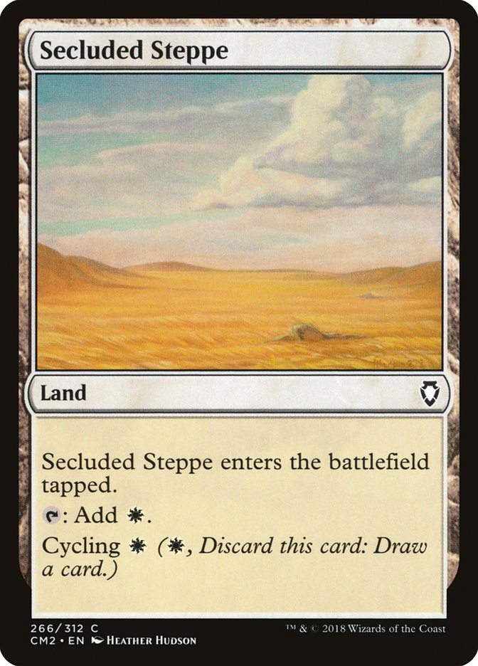 Secluded Steppe [Commander Anthology Volume II] | Sanctuary Gaming