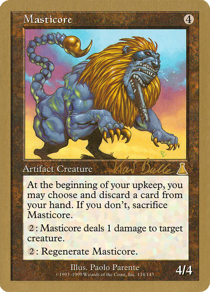 Masticore (Kai Budde) [World Championship Decks 1999] | Sanctuary Gaming