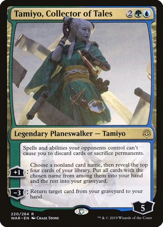 Tamiyo, Collector of Tales [War of the Spark] | Sanctuary Gaming