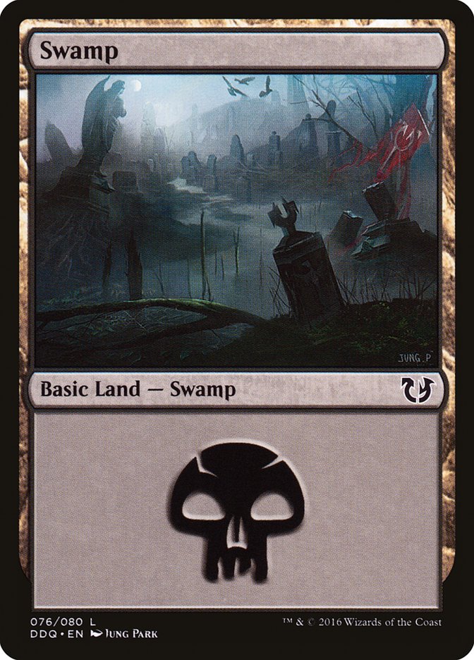 Swamp (76) [Duel Decks: Blessed vs. Cursed] | Sanctuary Gaming