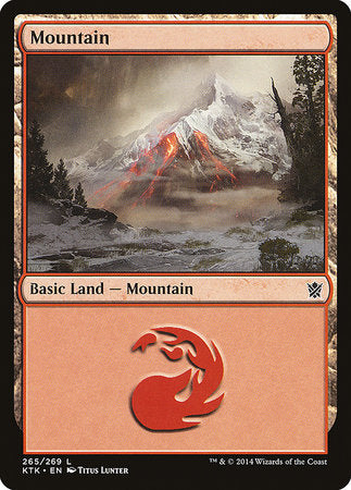 Mountain (265) [Khans of Tarkir] | Sanctuary Gaming