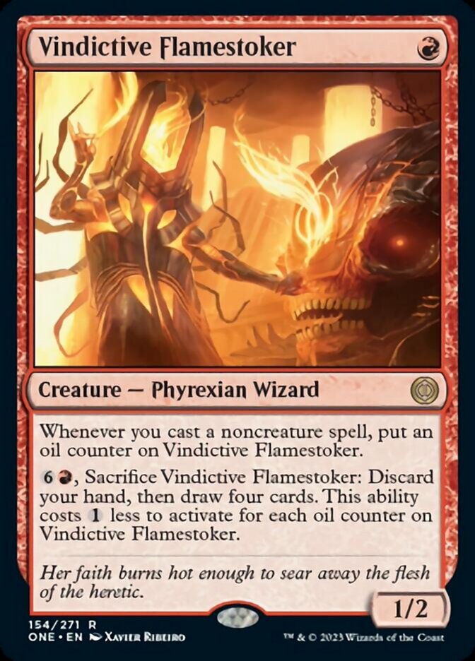 Vindictive Flamestoker [Phyrexia: All Will Be One] | Sanctuary Gaming