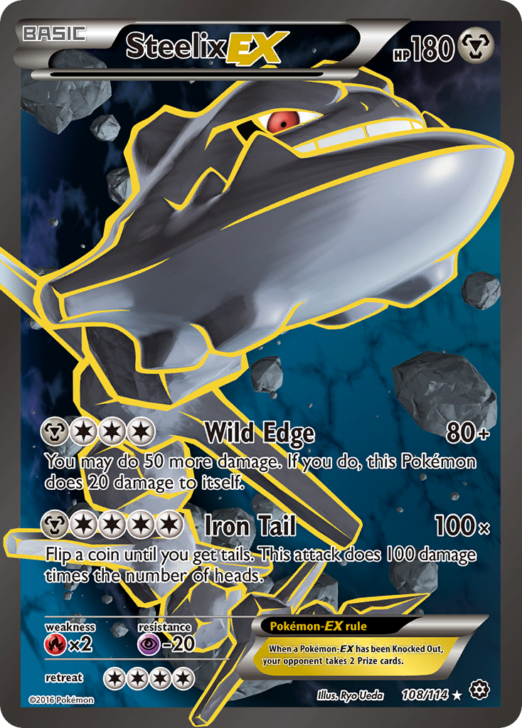 Steelix EX (108/114) [XY: Steam Siege] | Sanctuary Gaming