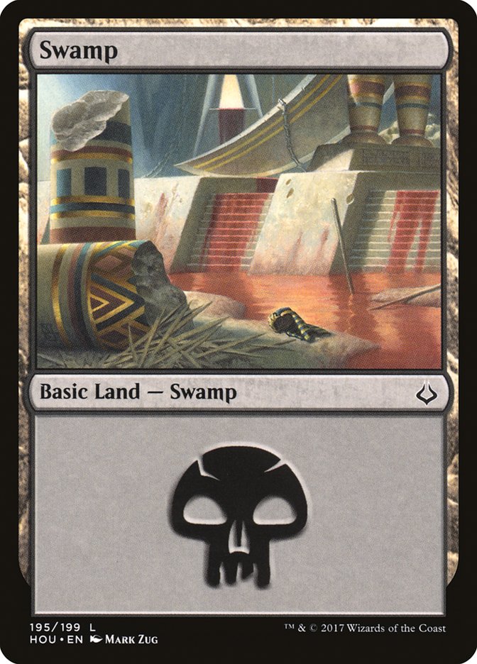 Swamp (195) [Hour of Devastation] | Sanctuary Gaming