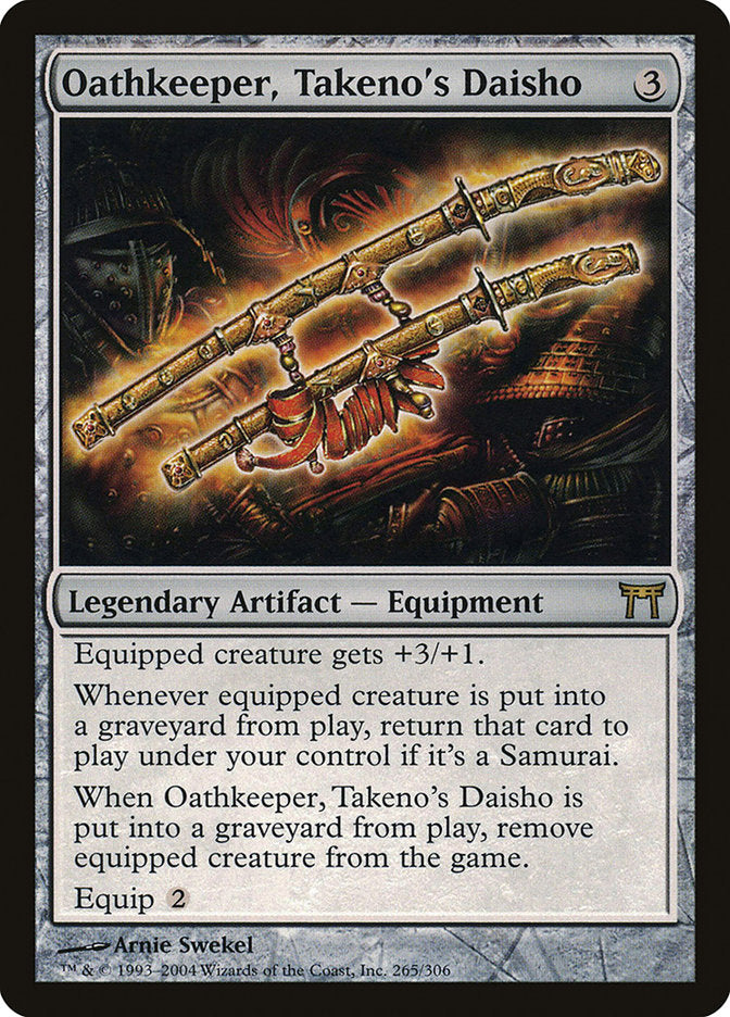 Oathkeeper, Takeno's Daisho [Champions of Kamigawa] | Sanctuary Gaming
