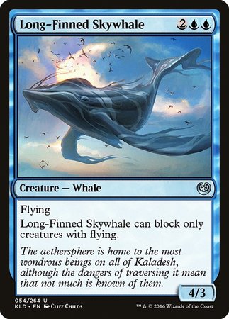 Long-Finned Skywhale [Kaladesh] | Sanctuary Gaming