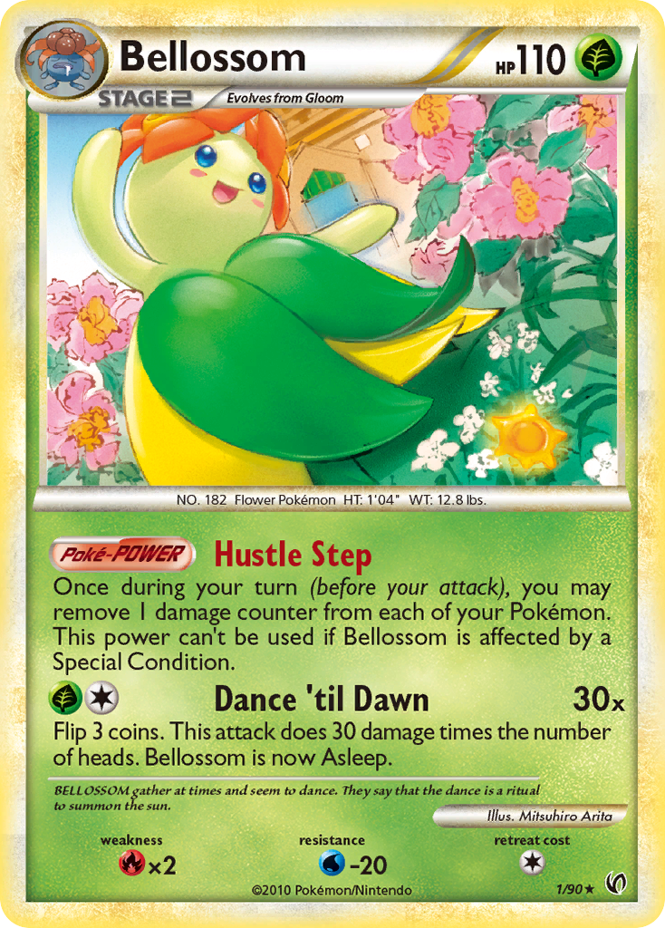 Bellossom (1/90) [HeartGold & SoulSilver: Undaunted] | Sanctuary Gaming