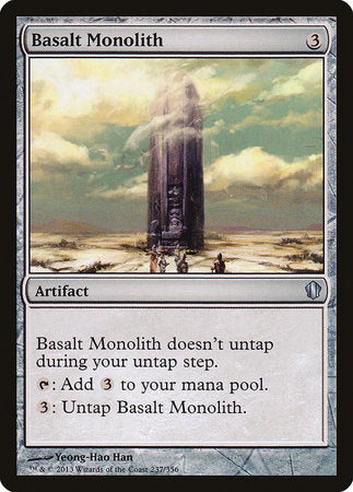 Basalt Monolith [Commander 2013] | Sanctuary Gaming