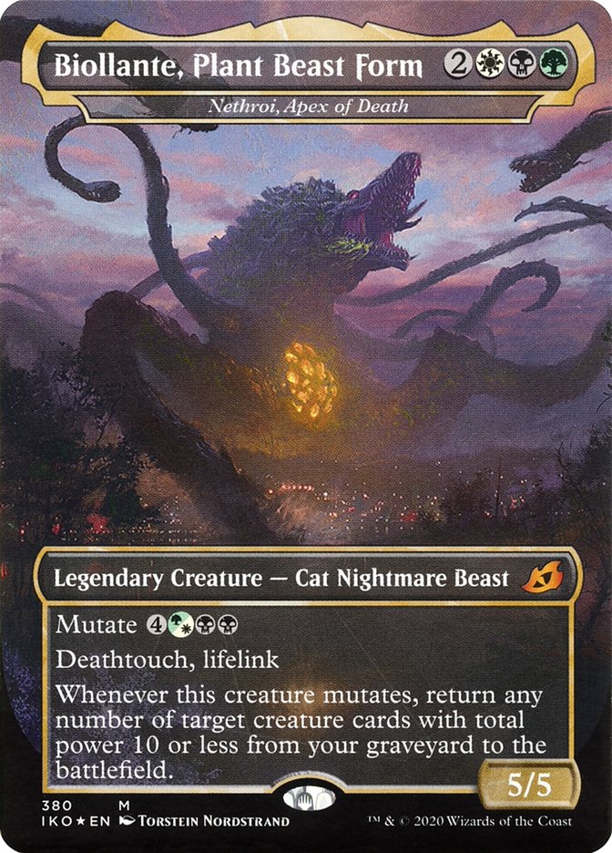 Nethroi, Apex of Death - Biollante, Plant Beast Form (Godzilla Series) [Ikoria: Lair of Behemoths] | Sanctuary Gaming