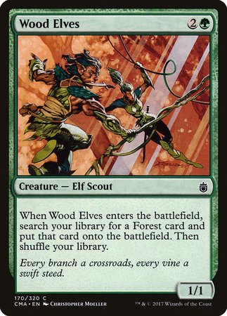 Wood Elves [Commander Anthology] | Sanctuary Gaming