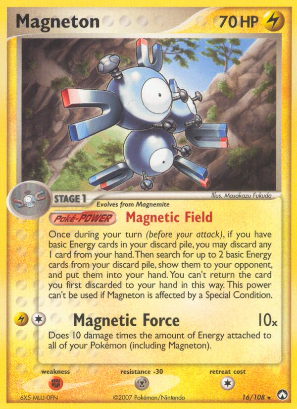 Magneton (16/108) [EX: Power Keepers] | Sanctuary Gaming