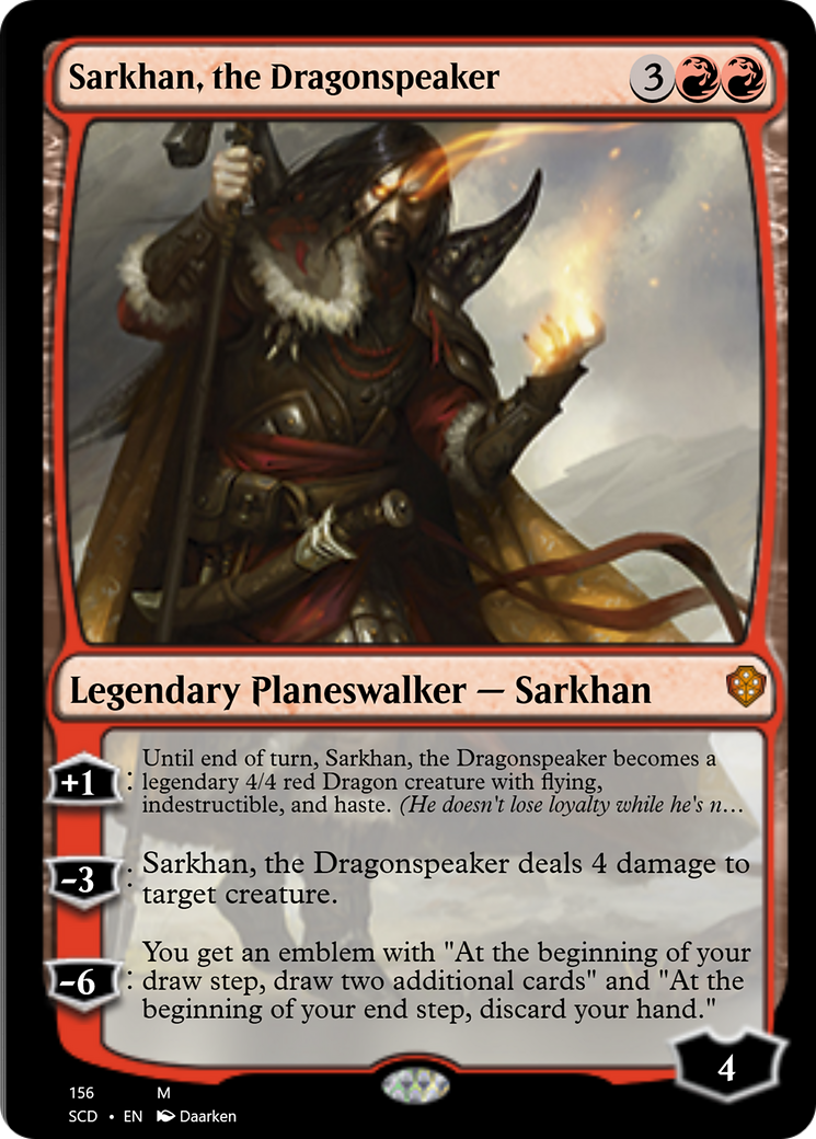 Sarkhan, the Dragonspeaker [Starter Commander Decks] | Sanctuary Gaming
