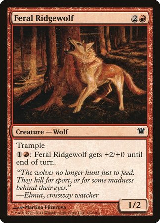 Feral Ridgewolf [Innistrad] | Sanctuary Gaming