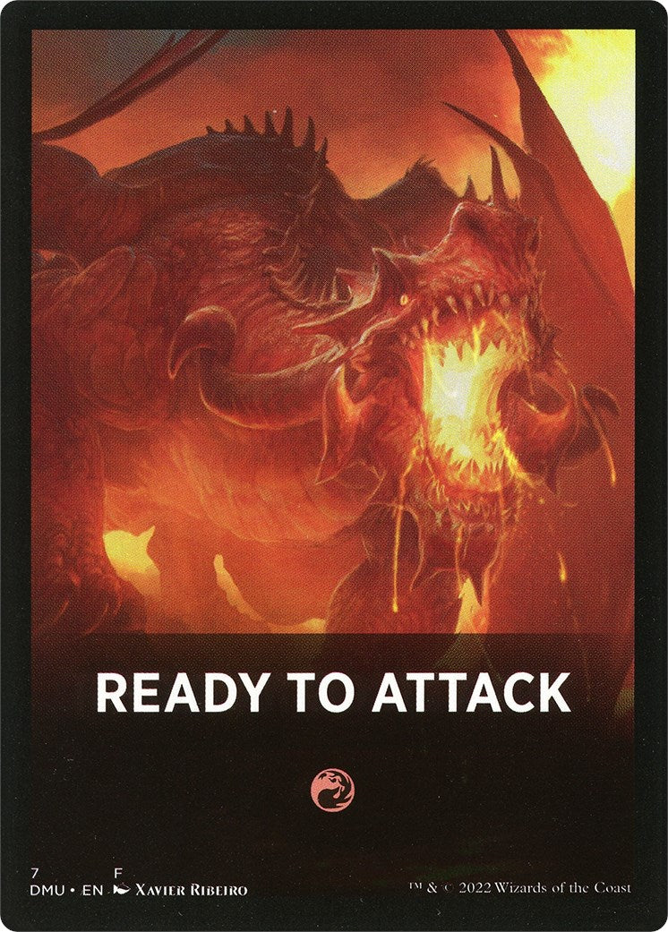 Ready to Attack Theme Card [Dominaria United Tokens] | Sanctuary Gaming