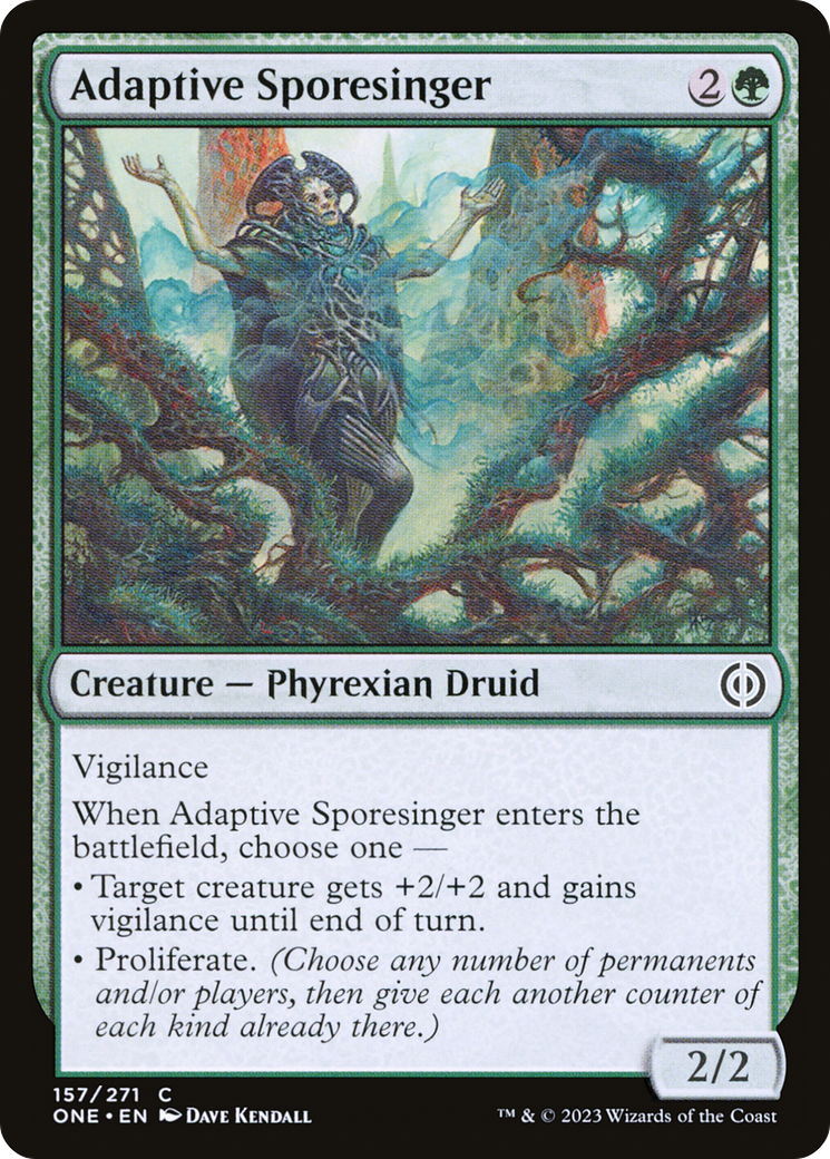 Adaptive Sporesinger [Phyrexia: All Will Be One] | Sanctuary Gaming