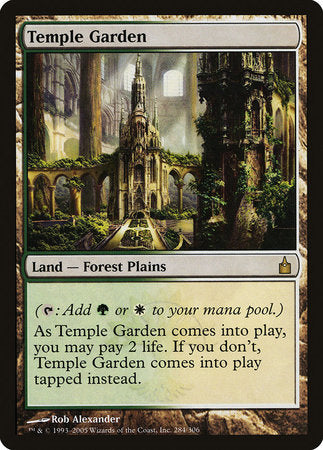 Temple Garden [Ravnica: City of Guilds] | Sanctuary Gaming