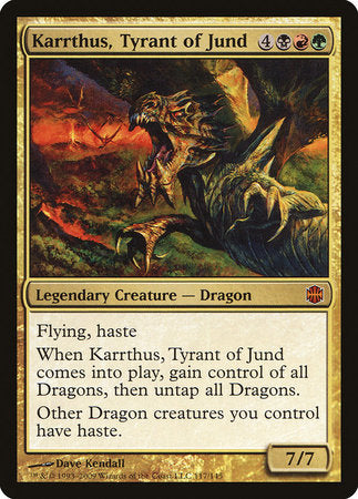 Karrthus, Tyrant of Jund [Alara Reborn] | Sanctuary Gaming