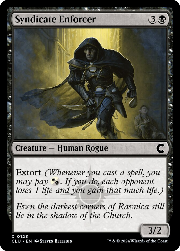Syndicate Enforcer [Ravnica: Clue Edition] | Sanctuary Gaming