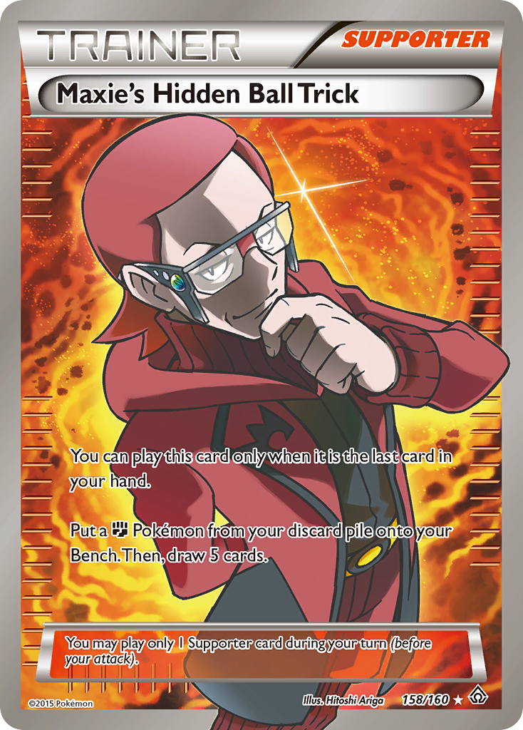 Maxie's Hidden Ball Trick (158/160) [XY: Primal Clash] | Sanctuary Gaming