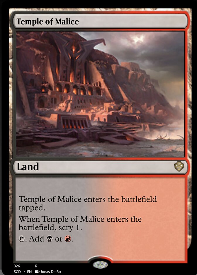 Temple of Malice [Starter Commander Decks] | Sanctuary Gaming