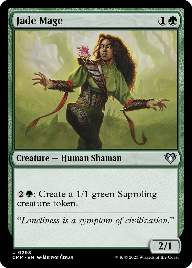 Jade Mage [Commander Masters] | Sanctuary Gaming