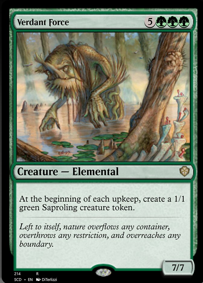 Verdant Force [Starter Commander Decks] | Sanctuary Gaming