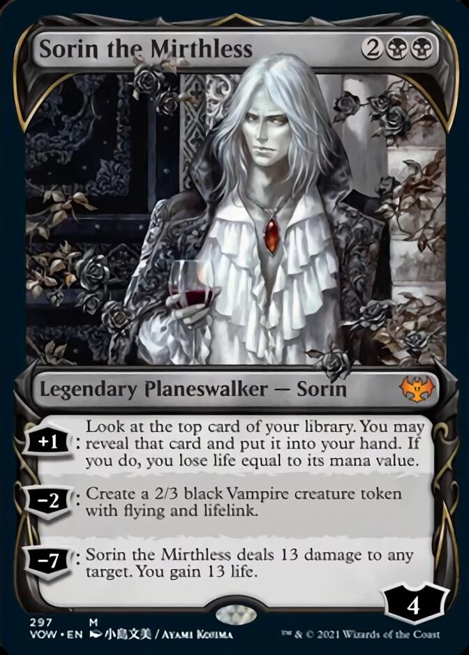 Sorin the Mirthless (Showcase Fang Frame) [Innistrad: Crimson Vow] | Sanctuary Gaming