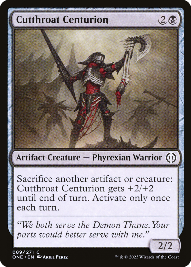 Cutthroat Centurion [Phyrexia: All Will Be One] | Sanctuary Gaming