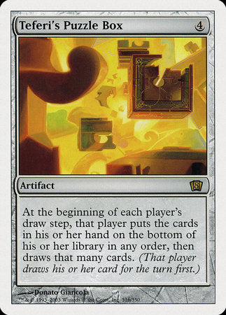 Teferi's Puzzle Box [Eighth Edition] | Sanctuary Gaming