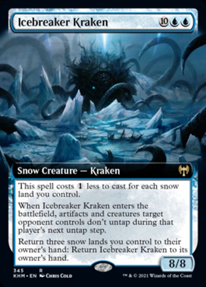 Icebreaker Kraken (Extended Art) [Kaldheim] | Sanctuary Gaming