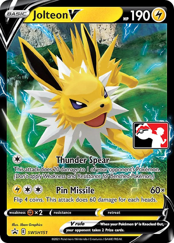 Jolteon V (SWSH151) [Prize Pack Series One] | Sanctuary Gaming