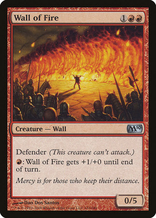 Wall of Fire [Magic 2010] | Sanctuary Gaming