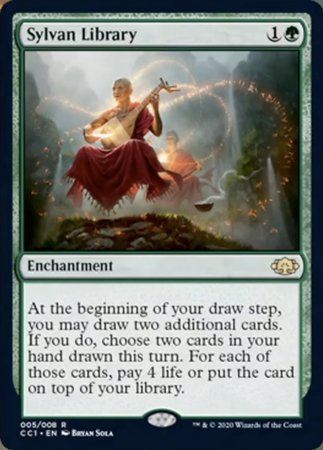 Sylvan Library [Commander Collection: Green] | Sanctuary Gaming