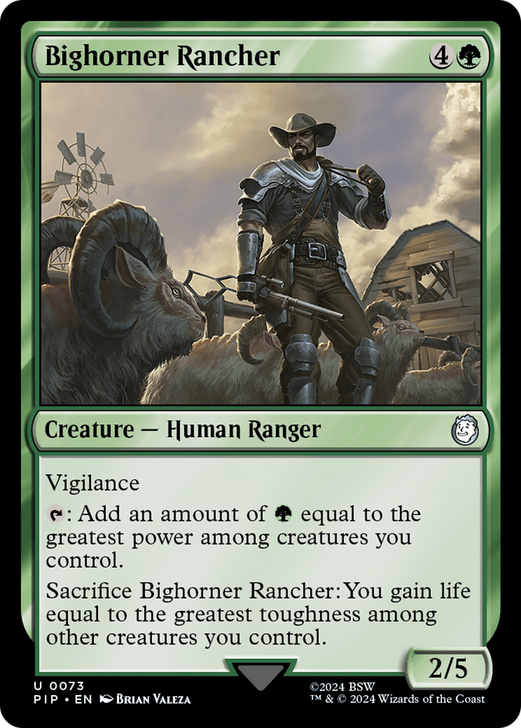 Bighorner Rancher [Fallout] | Sanctuary Gaming