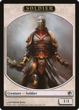 Soldier Token [Scars of Mirrodin Tokens] | Sanctuary Gaming