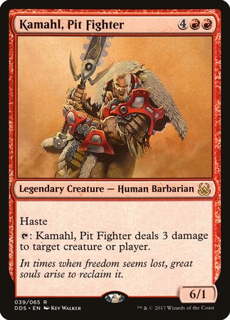 Kamahl, Pit Fighter [Duel Decks: Mind vs. Might] | Sanctuary Gaming