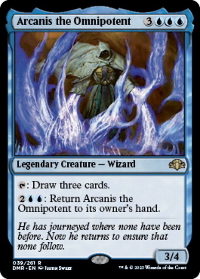Arcanis the Omnipotent [Dominaria Remastered] | Sanctuary Gaming